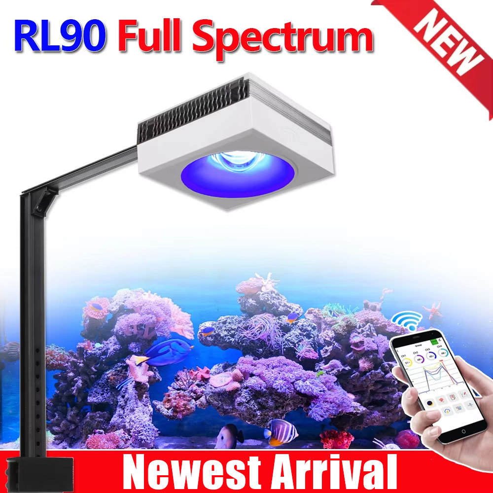Marine X Aquarium - PopBloom RL90 o pełnym spektrum światła