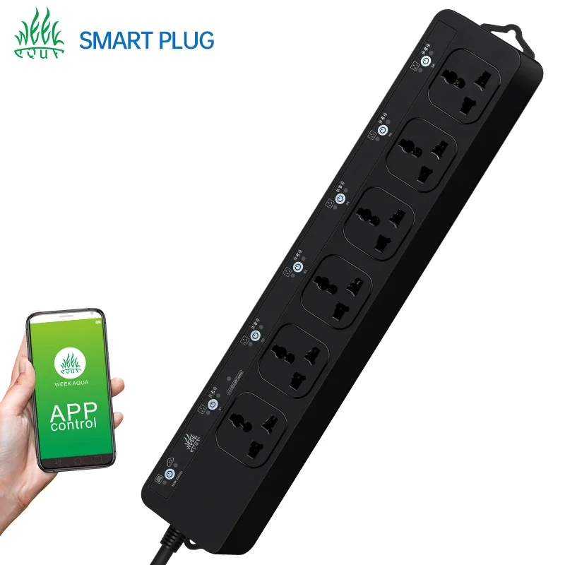 Aquarium Marine Filter - Tygodniowa Aqua Bluetooth Inteligentna Wtyczka Zasilająca