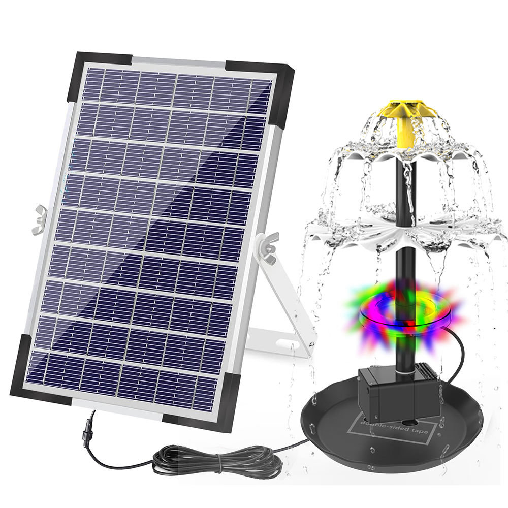 Marine Aquarium Equipment - Fontanna solarna pompa do oczko wodne