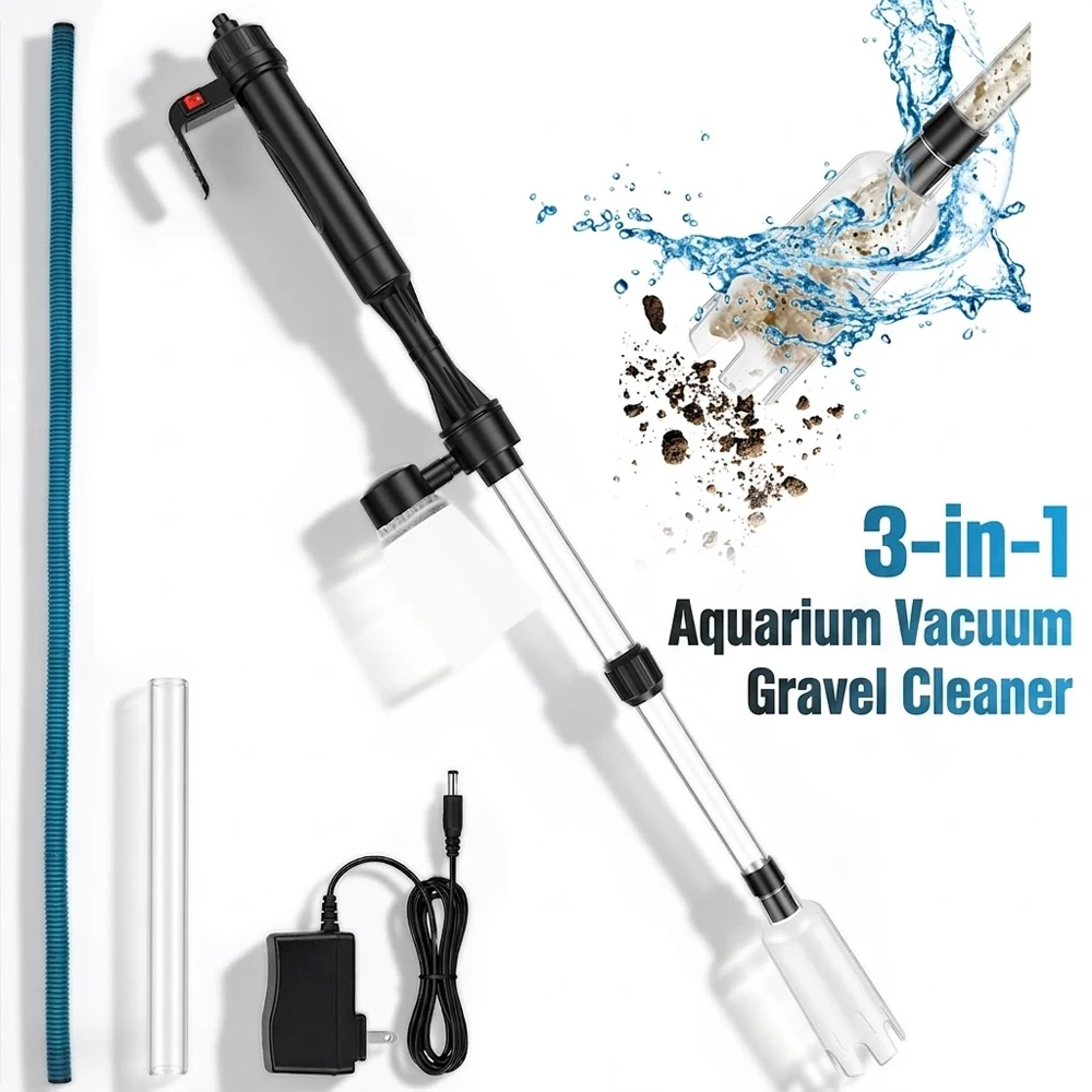 Marine Aquarium Water Change - Odkurzacz do żwiru w akwarium 3