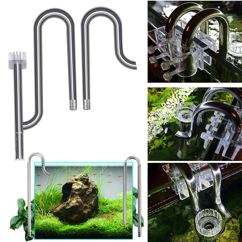 Aquarium Marine Filter - Nowe akwarium lilia rura odpływ ze