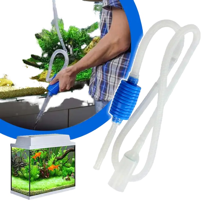 Marine Aquarium Vacuum - Syfon do akwarium 1,4 m, rura