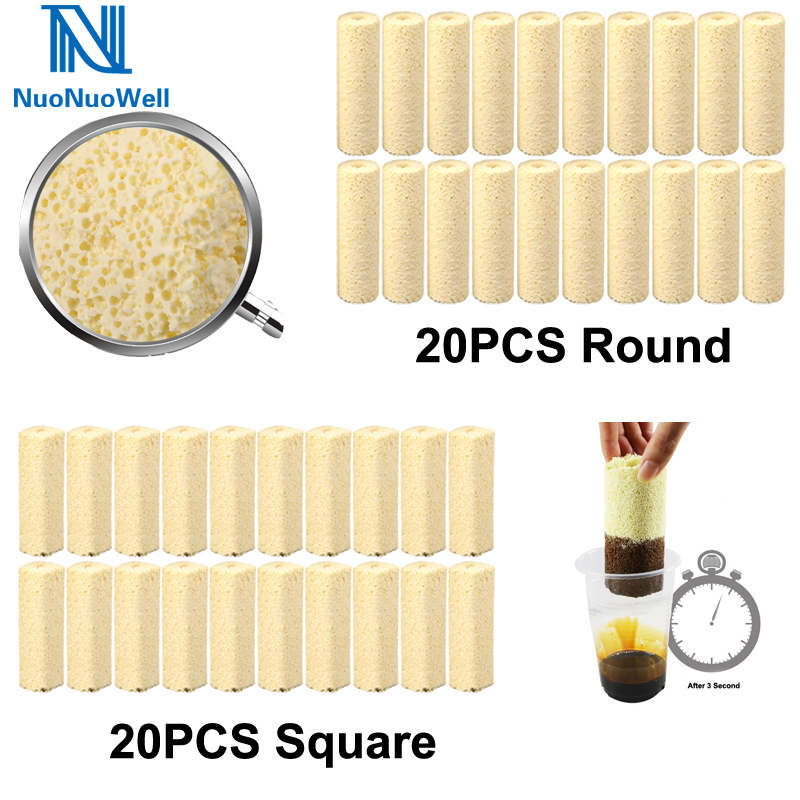 Marine Aquarium Filter Media - 20Pcs-Pack filtr biologiczny Media Tube akwarium