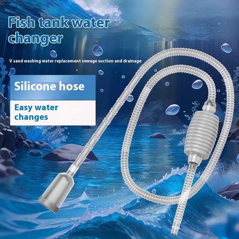 Marine Aquarium Water Change - 1 szt. Wydajny, cichy, półautomatyczny syfon