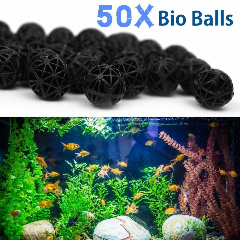 50 szt. 16mm Kulki Filtracyjne – Marine Aquarium Filter Media recenzja i cena