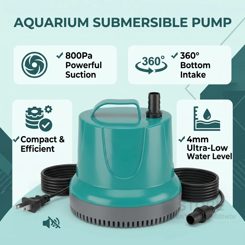 Zatapialna pompa akwariowa 800 – Marine Aquarium Equipment recenzja i cena