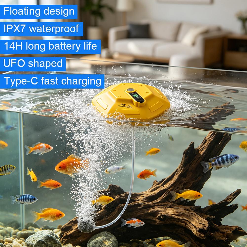 Przenośna Pływająca Pompa Tlen – Marine Aquarium Equipment recenzja i cena