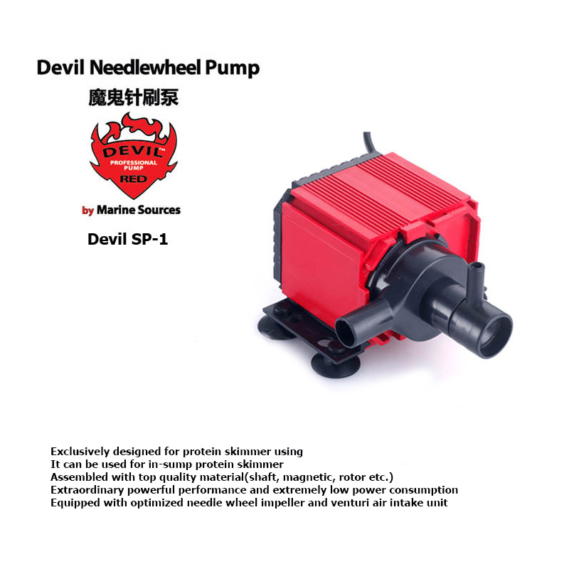 Pompa igłowa Red Devil do skim – Marine Aquarium Equipment recenzja i cena