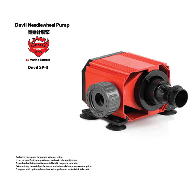 Pompa igłowa Red Devil do skim – Marine Aquarium Equipment recenzja i cena