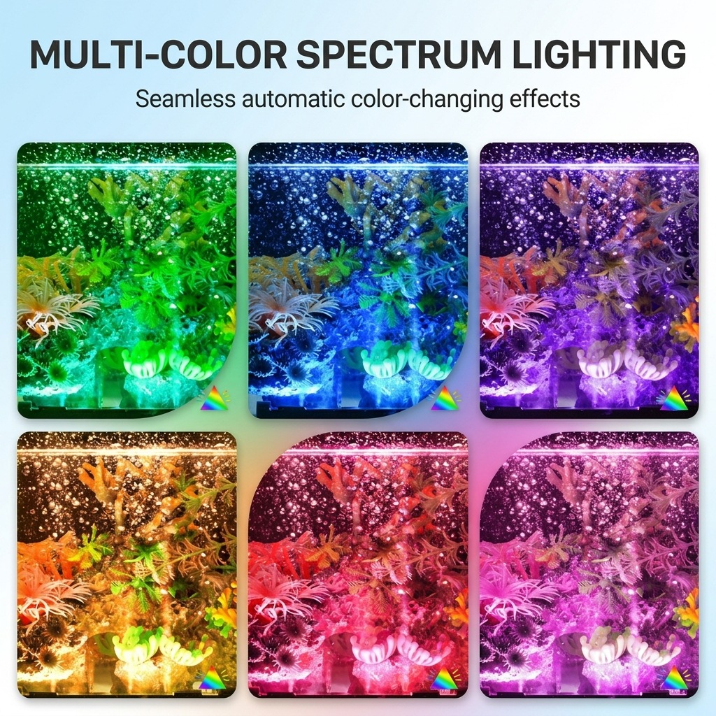 USB LED Lampa do Akwarium z Ef – Marine Aquarium Water Change recenzja i cena